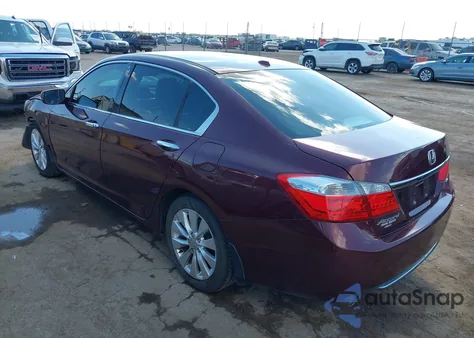 2013 Honda Accord Ex-L V-6 z USA, uszkodzony, nr VIN 1HGCR3F85DA019338